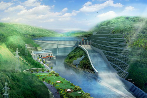 鲤城老挝南塔河1号水电站项目